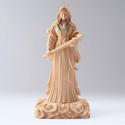 一生守(いっしょうまもり) 天照大御神 立像 天照大御神・一生守 - 神心堂｜オリジナル神像の販売